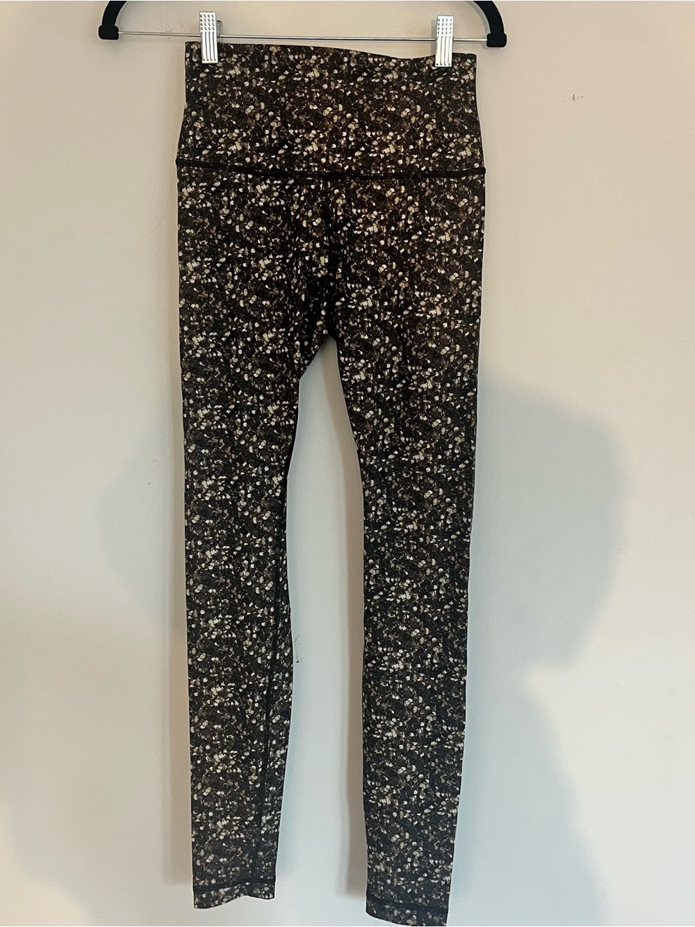 lululemon athletica Black & White Speckle Kids Leggings